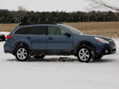 There it is, in all it's blue glory. (Rick calls it the Blubaru.)